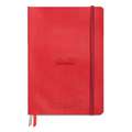 RHODIA® Goalbook Creation Kreativ Notizbuch A5, 200 g/qm, weißes Lavis Papier, 50 Blatt, A5, Mohn