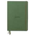 RHODIA® Goalbook Creation Kreativ Notizbuch A5, 200 g/qm, weißes Lavis Papier, 50 Blatt, A5, Salbeiholz