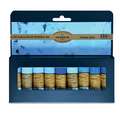 CHARVIN Extrafeine Ölfarben Thematic Sets, 9 × 20 ml, Blautöne