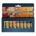 CHARVIN Extrafeine Ölfarben Thematic Sets, 9 × 20 ml, Erdfraben