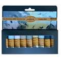 CHARVIN Extrafeine Ölfarben Thematic Sets, 9 × 20 ml, Grautöne