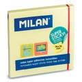 MILAN® Haftnotizen, Hellgelb, extra haftstark, 90 Blatt, 76 mm x 76 mm