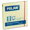 MILAN® Haftnotizen, Hellgelb, 100 Blatt, 76 mm x 76 mm
