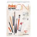 Clairefontaine Paint ON, Spiralblock, 29,7 cm x 42 cm, DIN A3, 250 g/m², Spiralblock mit 20 Blatt
