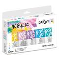 DARWI® FOR YOU Acrylfarben Sets, Pastellfarben