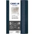 CANSON® Saunders Waterford® ART BOOK, Hardcover-Aquarellbuch, 300 g/qm, 14 cm x 21,6 cm, , Bindung lange Seite