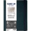 CANSON® Saunders Waterford® ART BOOK, Hardcover-Aquarellbuch, 300 g/qm, 21,6 cm x 27,9 cm, Bindung lange Seite
