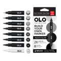 OLO™ Pinselmarker, 8er-Sets, Set, Neutral Grey