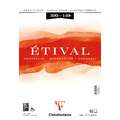 Clairefontaine Aquarellpapier ETIVAL, 300 g/qm, 10 Blatt, 29,7 cm x 42 cm, DIN A3, Spiralblock