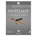 Clairefontaine PASTELMAT® Pastellblock N°9, dunkelgrau, 30 cm x 40 cm, 360 g/m², Block (1-seitig geleimt)