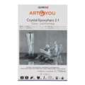 GLOREX ART4YOU Crystal Epoxyharz 2:1, 750 ml (500 ml + 250 ml)