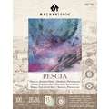 MAGNANI 1404® PESCIA Zeichenblock, 5 Farben, 28 cm x 36 cm