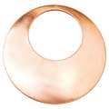 ABIG Kupferrohling Hänger, Rund, 68 mm, 1 Stück