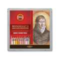 KOH-I-NOOR Mondeluz Aquarellstift 24er Set, 24 Stifte, Portrait