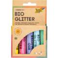 folia® Bio-Glitter-Mix-Sets, 5 Tuben, Rainbow, Set