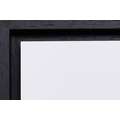 effect® Schattenfugenrahmen, Holz ''90A'', Schwarz, 60 cm x 60 cm, 60 cm x 60 cm