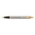 PARKER Druckkugelschreiber IM Essential, Stifte einzeln, Brushed Metal