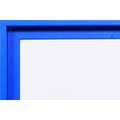 effect® Schattenfugenrahmen 96, Neonblau, 100 cm x 100 cm