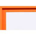 effect® Schattenfugenrahmen 96, Neonorange, 70 cm x 100 cm