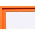 effect® Schattenfugenrahmen Profil 96, Neonorange, 30 cm x 40 cm