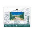 MAGNANI 1404® FIRENZE Acrylmalkarton, 31 cm x 41 cm, rau, 400 g/m², 1-seitig geleimter Block mit 15 Blatt
