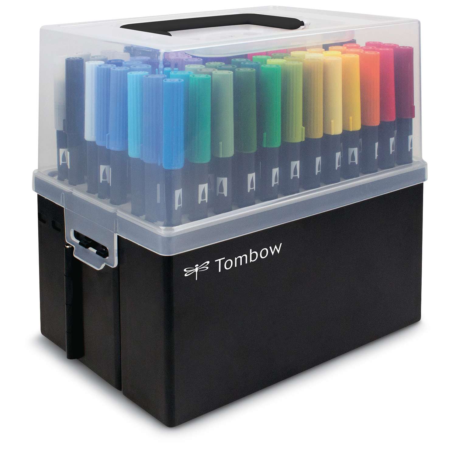 TOMBOW® ABT Dual Brush Pen Box mit 107 Farbtönen + Blender