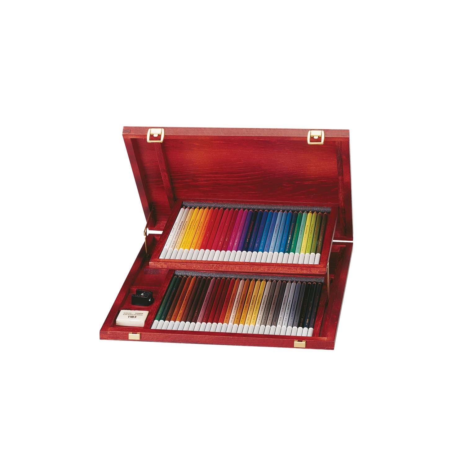 Schmincke – Pastell, Leerkasten Für 45 Farben, 77 945 097 Grosser Holzkasten Fuer 45 Pastellstifte, Zur Individuellen Bestueckung Mit Feinsten Pastellen 221670263