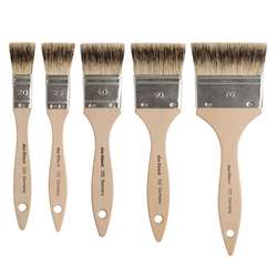 da Vinci Breite Haarpinsel, Serie 582, Dachshaarpinsel