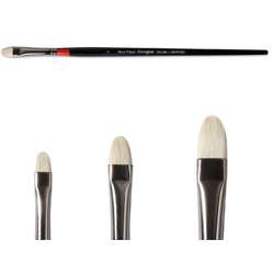 DALER-ROWNEY Georgian Borstenpinsel Serie 18, Katzenzunge-kurz