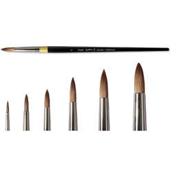 DALER ROWNEY System 3 Acrylpinsel, Serie 45, Rundpinsel