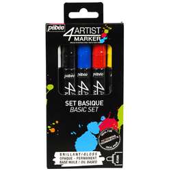pébéo 4Artist Marker-Set Basic