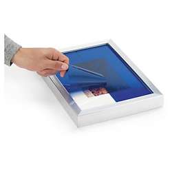 Selbstklebende PVC-Schutzfolie, Blau