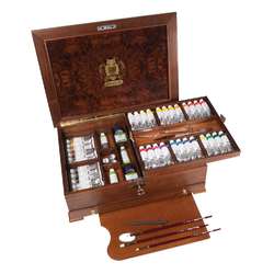 SCHMINCKE MUSSINI® Edelholztruhe
