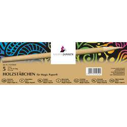 Holzstäbchen für Magic Paper® - Kratzpapier