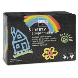 KREUL Streety Straßenmalfarbe 6er-Set