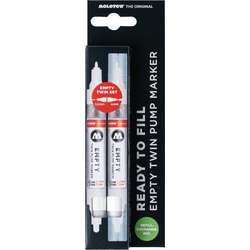MOLOTOW™ EMPTY MARKER (Leermarker) 2er Sets