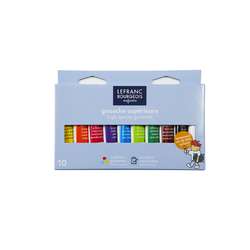 LEFRANC & BOURGEOIS Gouache-Set, 10 Farben