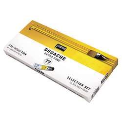 pébéo T7 extrafeine Gouache Set, 12 x 20-ml