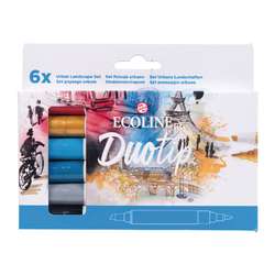 Talens ECOLINE® Duotip Marker Urbane Landschaften-Set