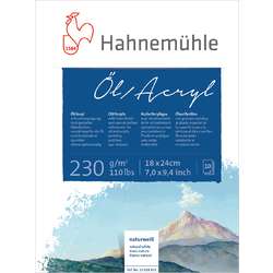 Hahnemühle Öl-/ Acryl 230 g/m² Öl-und Acrylmalblock