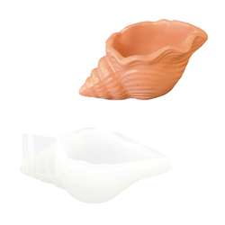 Silikonform Muschel