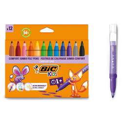 BiC® Kids Kid Color Filzstifte, 12er-Set