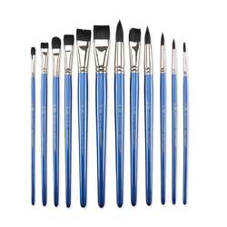 Royal & Langnickel® Black Taklon Pinselset A, 12-teilig