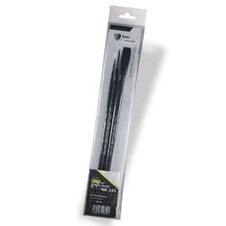 lineo Acrylpinsel 3er-Set, Black Edition Martin Thomas, Serie 633