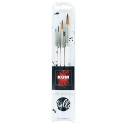 KUM® x Frau Hölle, Blob Brush Aquarellpinsel-Set, 4-teilig