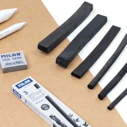 MILAN® Natürliche Zeichenkohle, Sets