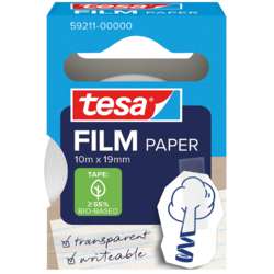 tesafilm® Paper Klebefilm, transparent