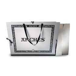 ARCHES® Portfolio Mappe mit 10 Blatt Aquarellkarton 50 x 76 cm 300 g/m² Feinkorn