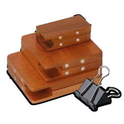 GERSTAECKER Mini Holz-Aquarellkasten, leer