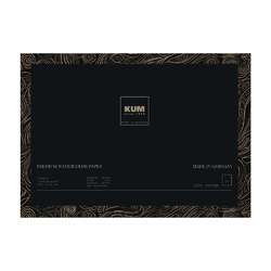 KUM® Aquarellblock, 15 Blatt, DIN A4, 300 g/qm, 100 % Baumwolle